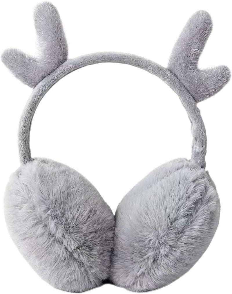 KEEPFLY Store Kids Girls Winter Earmuffs Warm Cute Plush Cat Ears Muffs Toddler Boys Ear Warmer Outdoor Ear Covers - Image 1